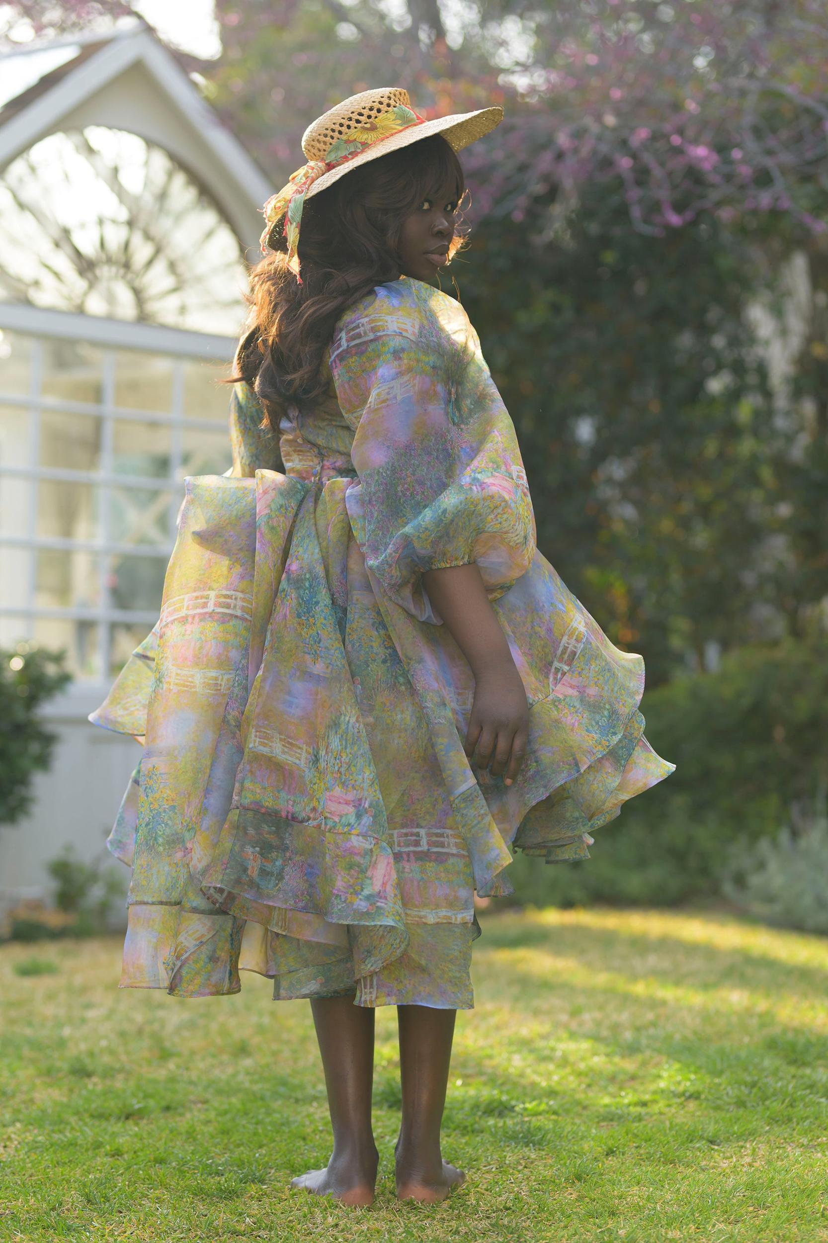 The Bridge Angel Mini Bustle Dress Product Image