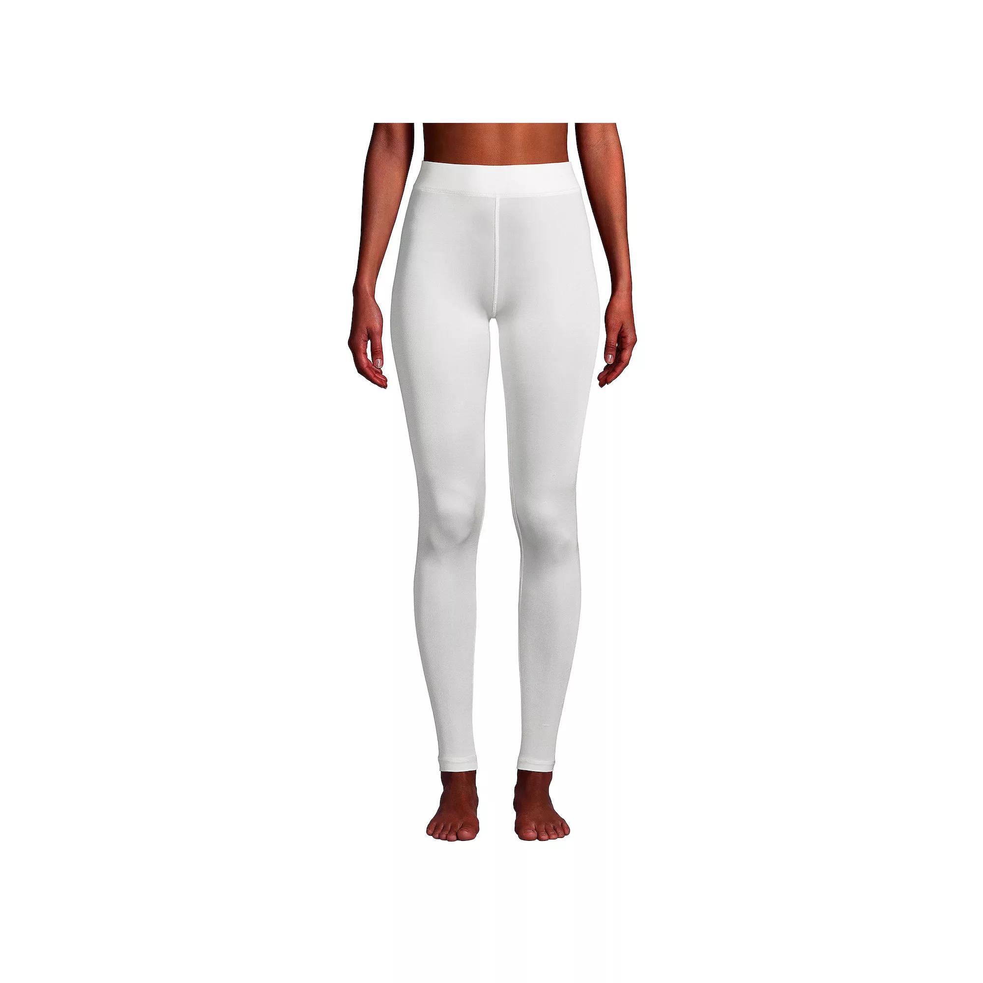 Women's Lands' End Silk Interlock Pants,  Product Image