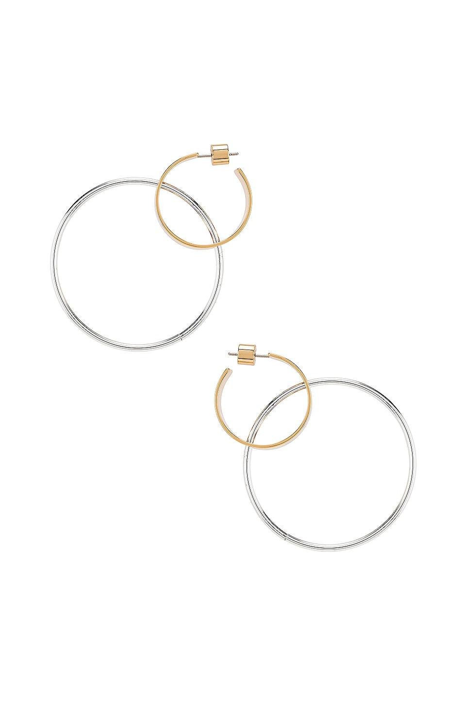 Imogen Hoop Earrings in Gold Jenny Bird Product Image