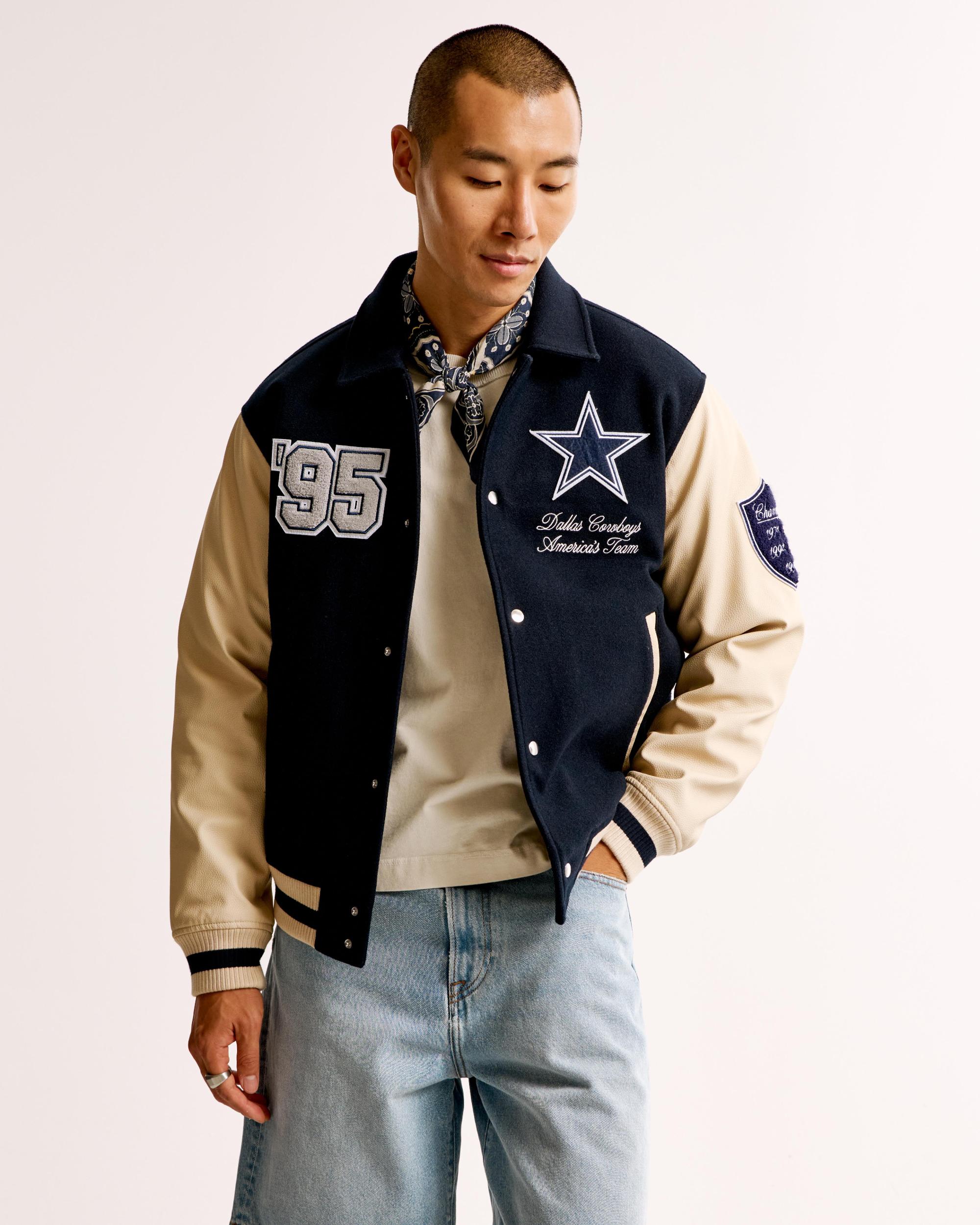 Dallas Cowboys Varsity Bomber Jacket Product Image
