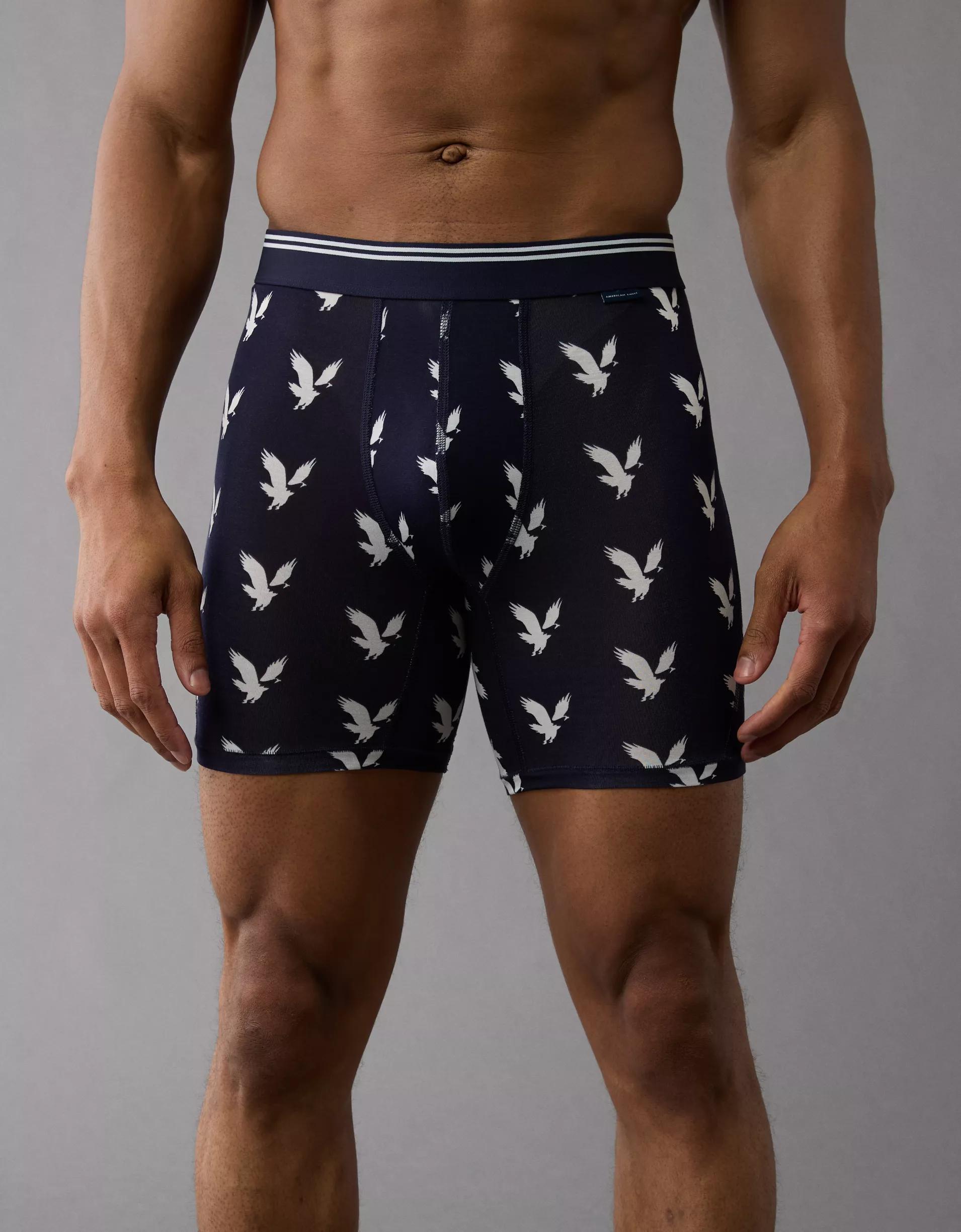 AEO Men's Eagles 6" Ultra Soft Boxer Brief Product Image
