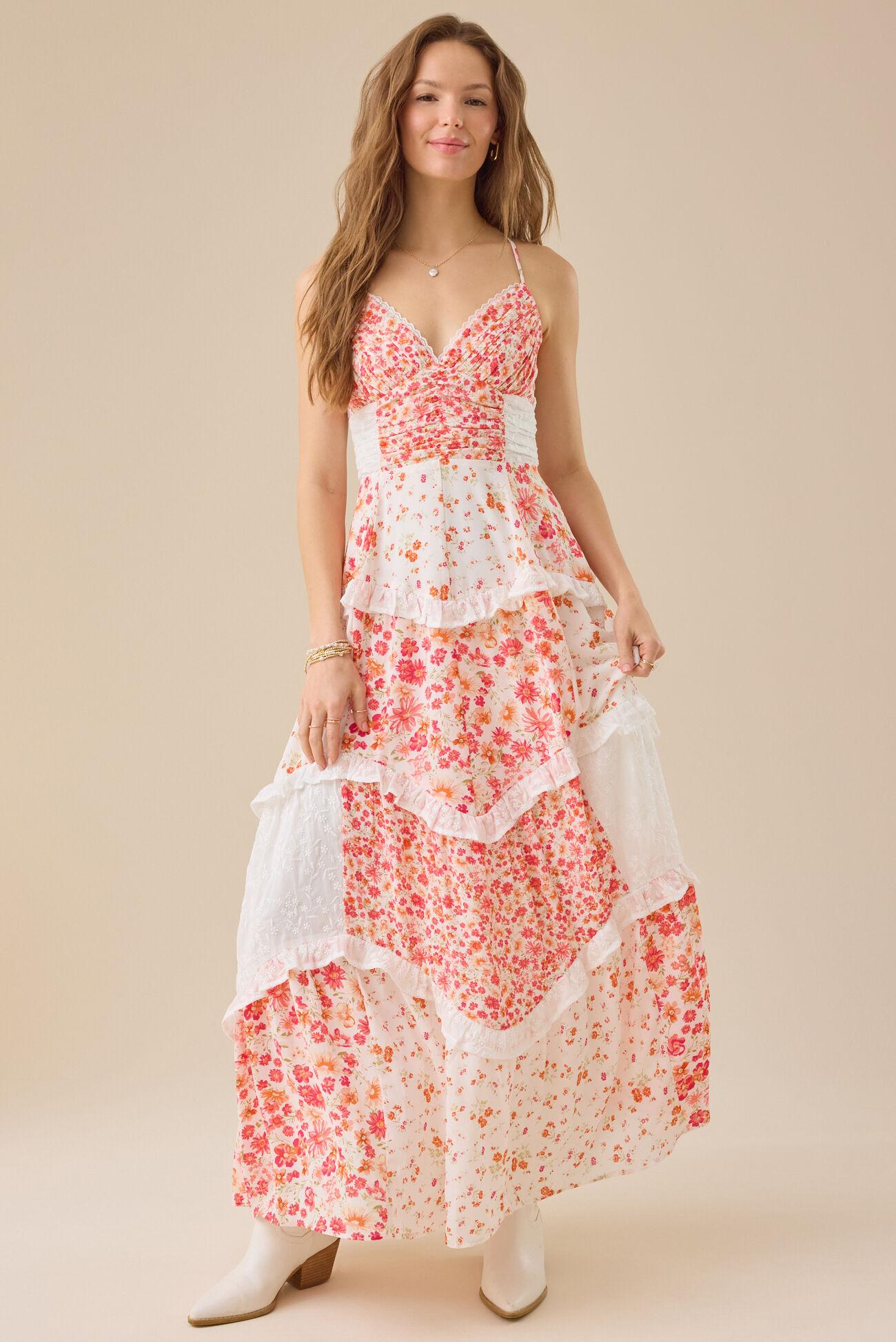 Adernlia Floral Maxi Dress Product Image
