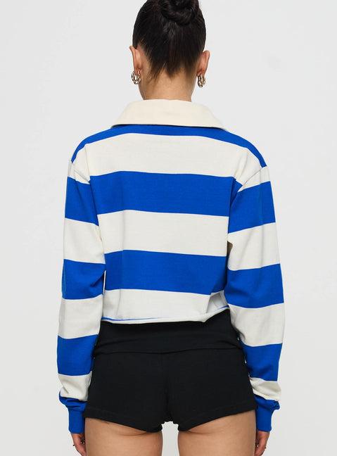 UCSD Rugby Polo Navy / White Product Image