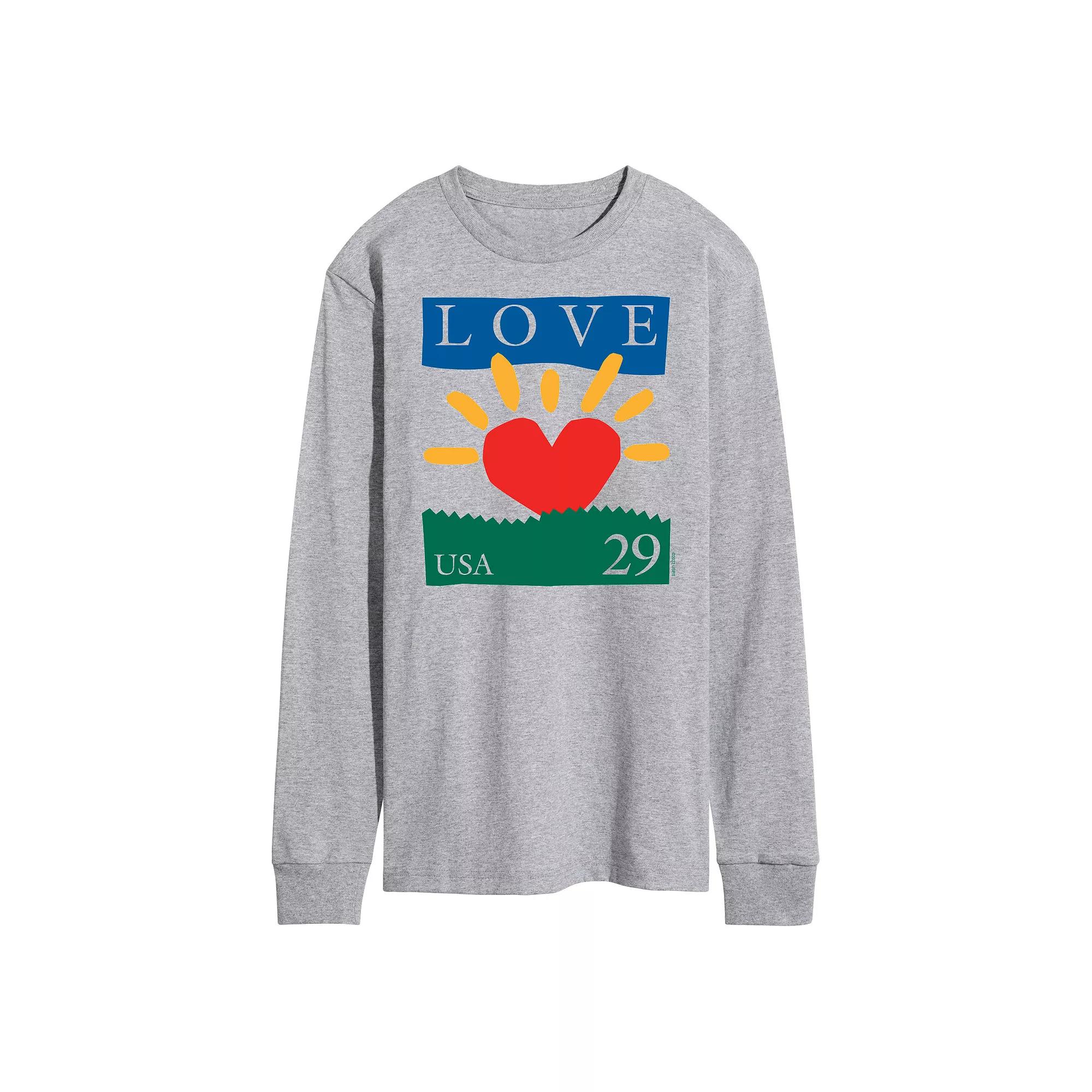 Men's USPS Love 29 Long Sleeve Tee,  Product Image