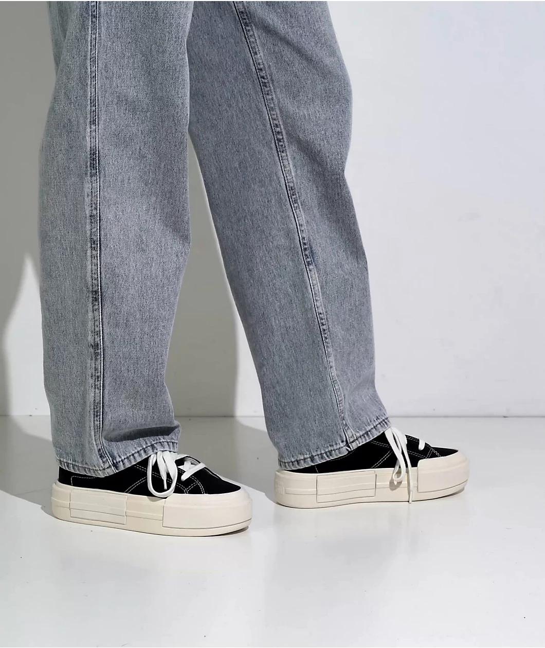Converse Chuck Taylor All Star Cruise Black Platform Shoes Product Image