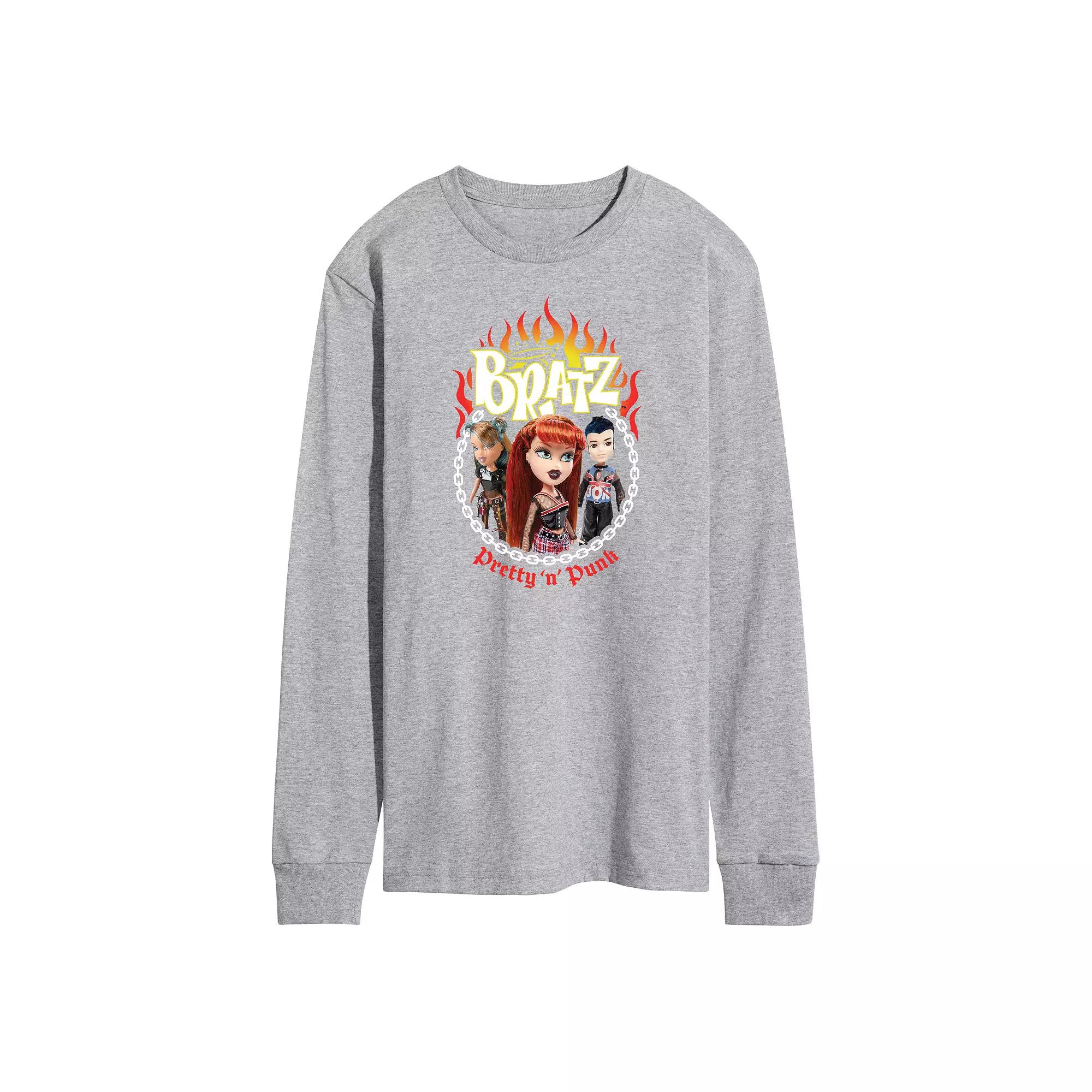 Men's Bratz Punk Long Sleeve Graphic Tee,  Product Image