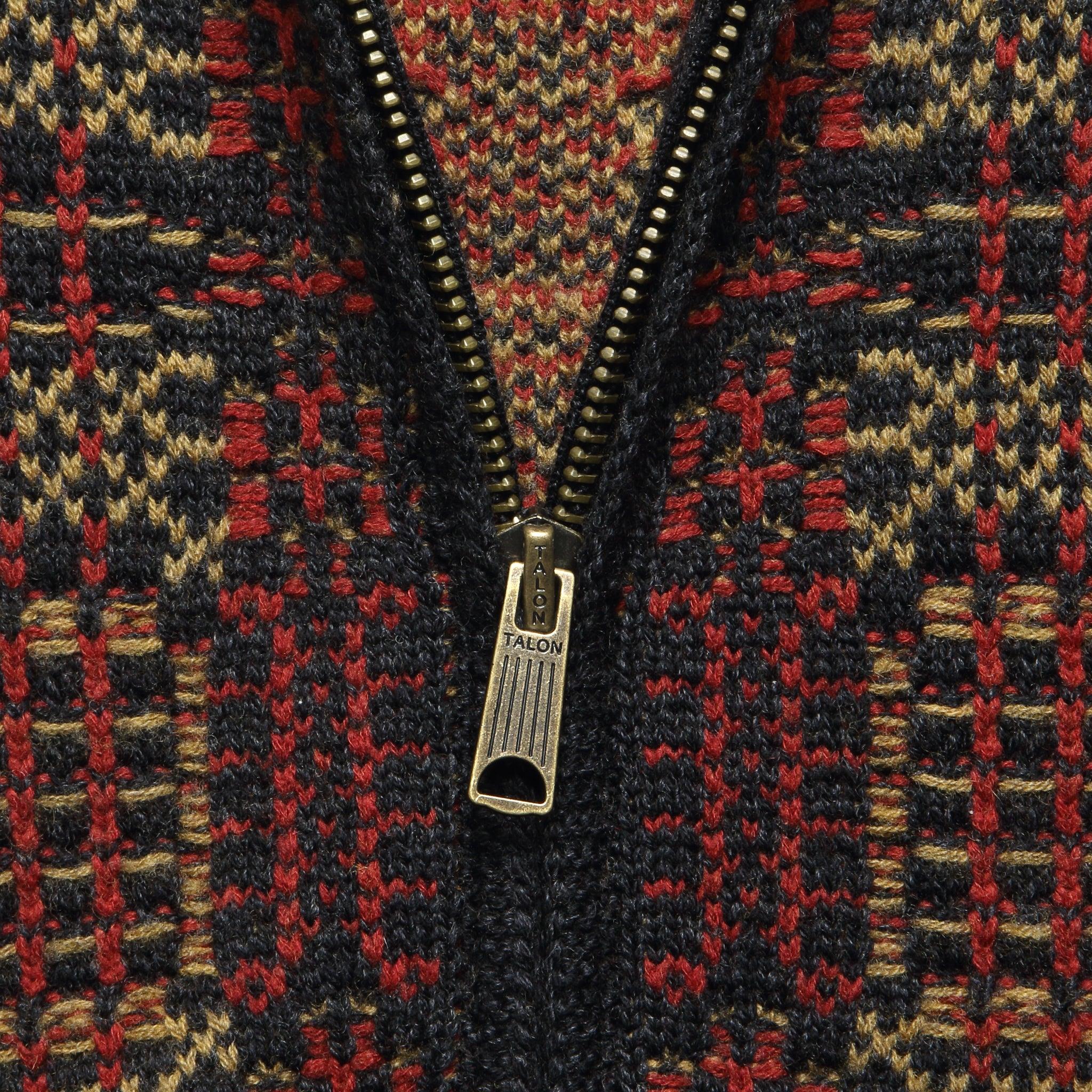 Wool Jacquard Cardigan - Multi Product Image