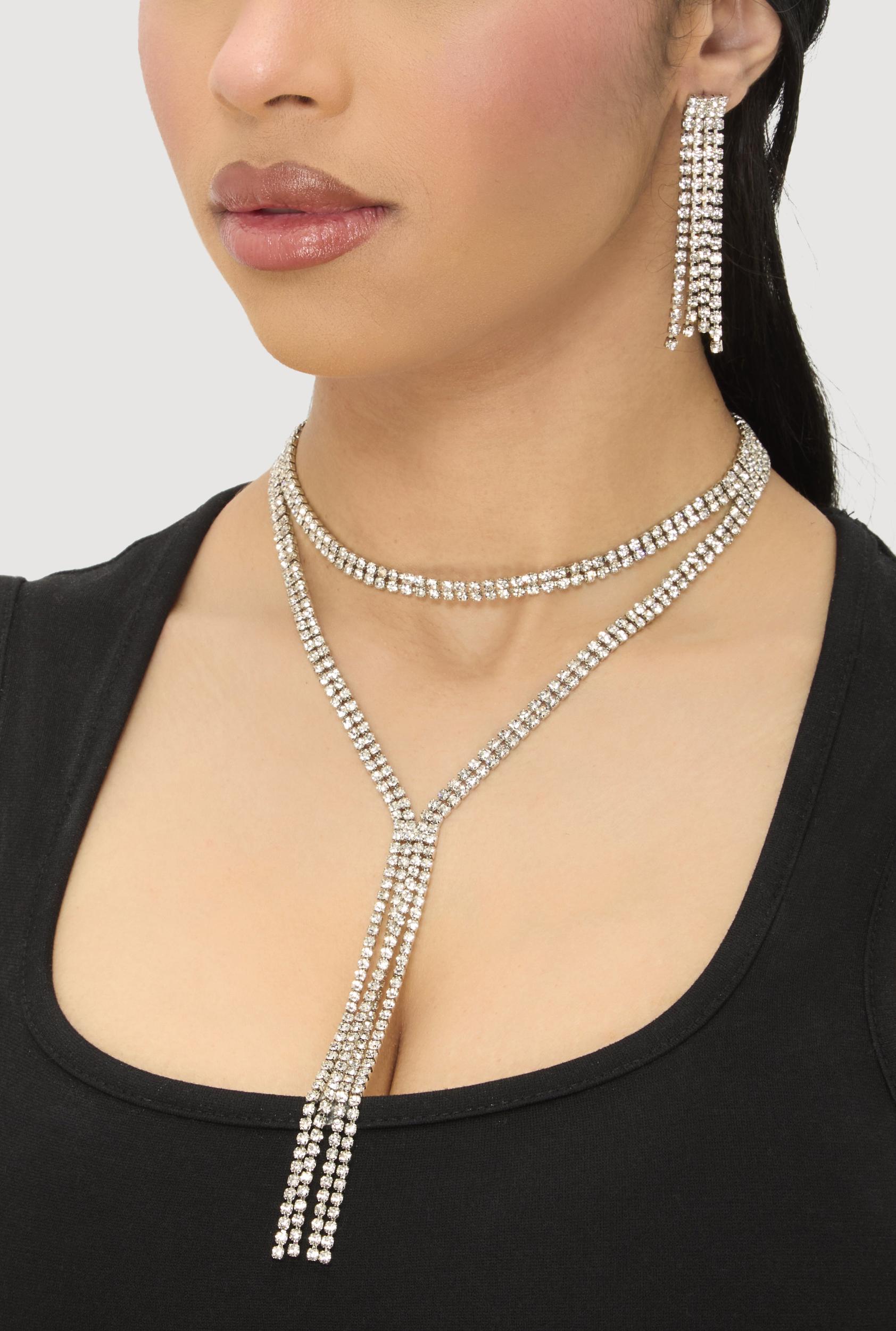 Rhinestone Convertible Handbag Unisex Product Image