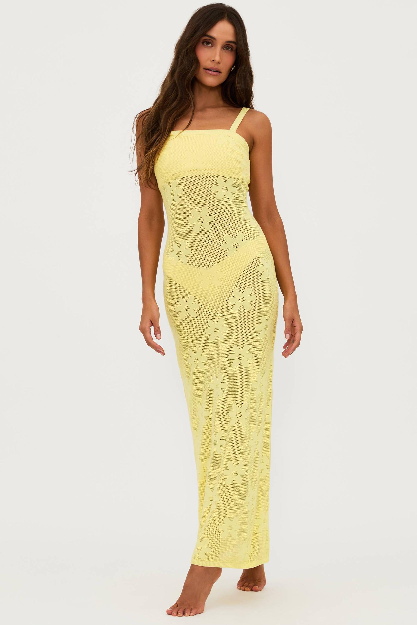 Conrad Dress Butter Blossom Jacquard Product Image