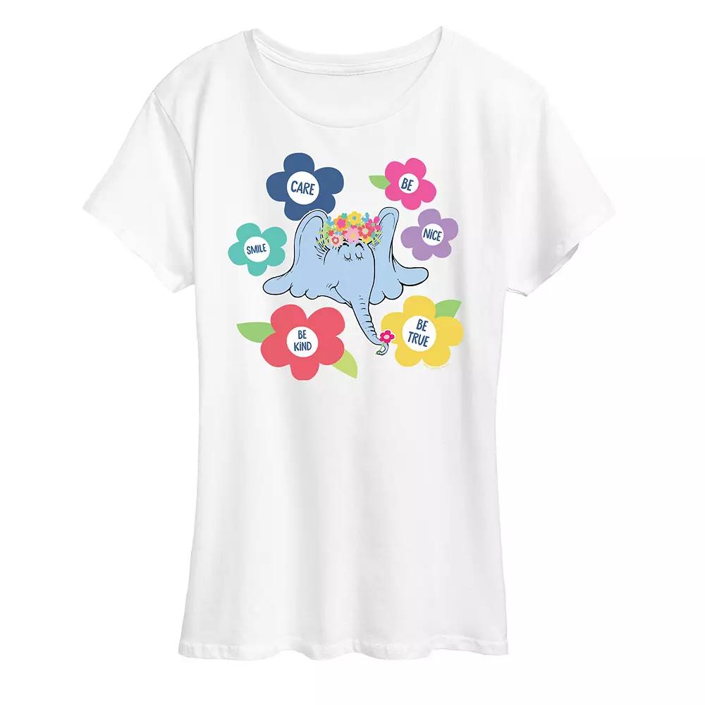 Women's Dr. Seuss Horton Kindness Graphic Tee, Girl's,  Product Image