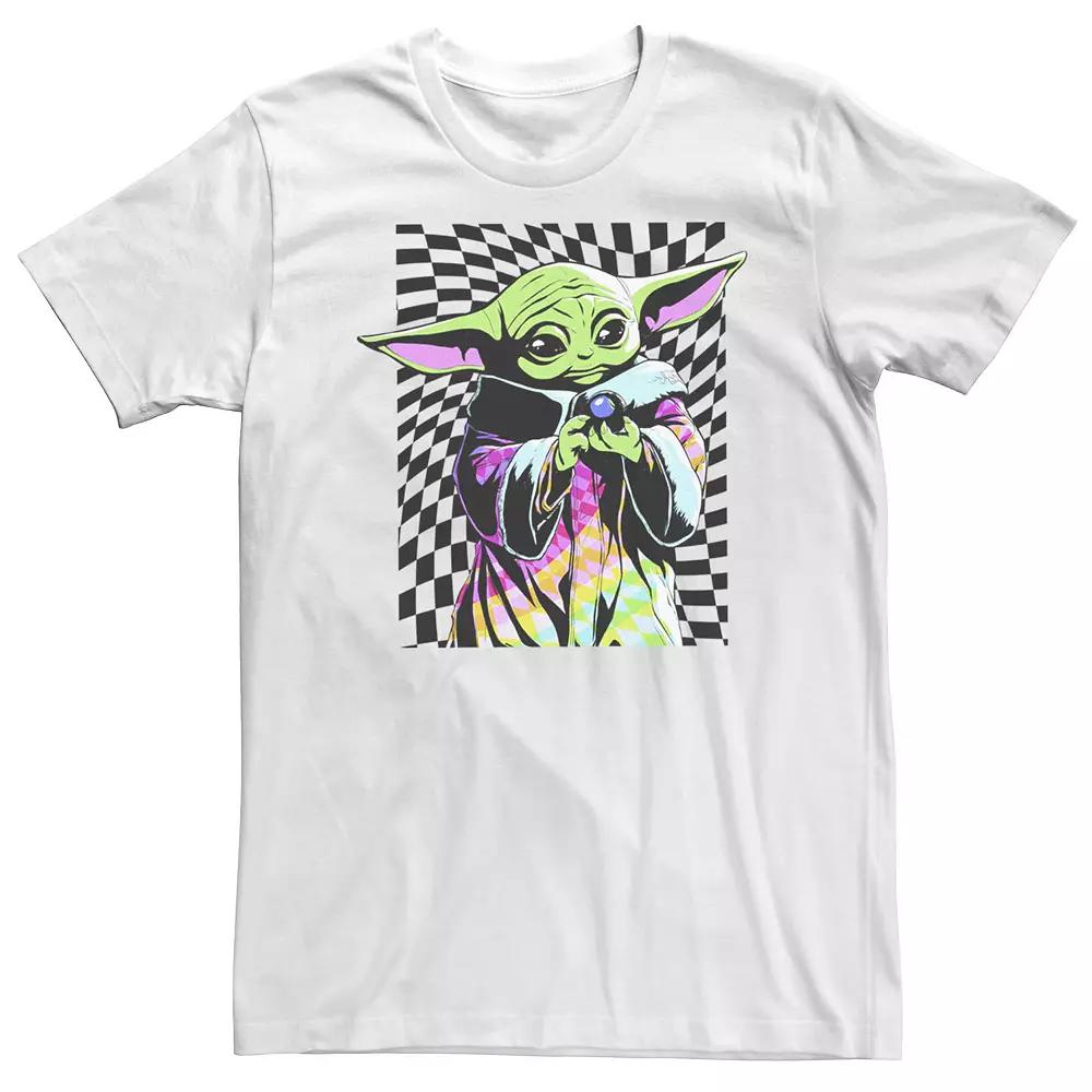 Big & Tall Star Wars: The Mandalorian Grogu Trippy Portrait Tee, Men's,  Product Image