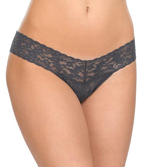 Signature Lace Low Rise Thong Product Image