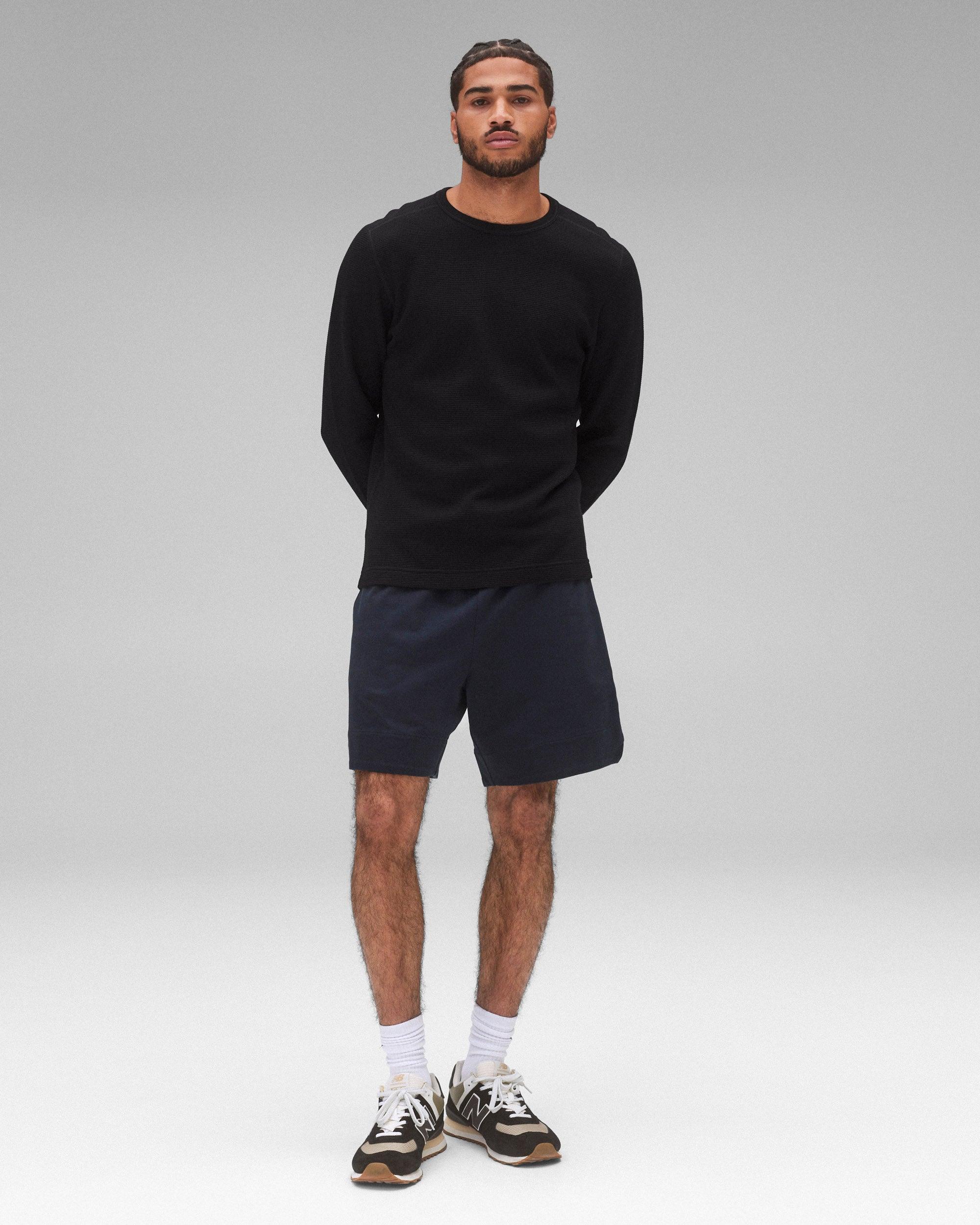 Lightweight Waffle Standard Long Sleeve Male Product Image