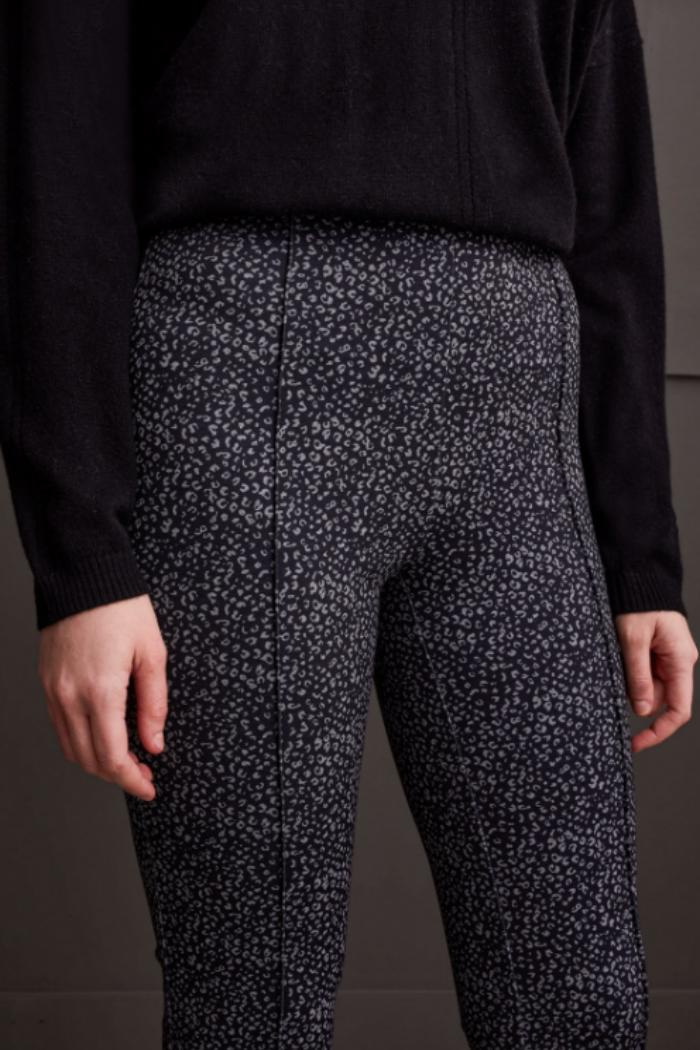 Plaid Pull-On Ankle Pant Product Image