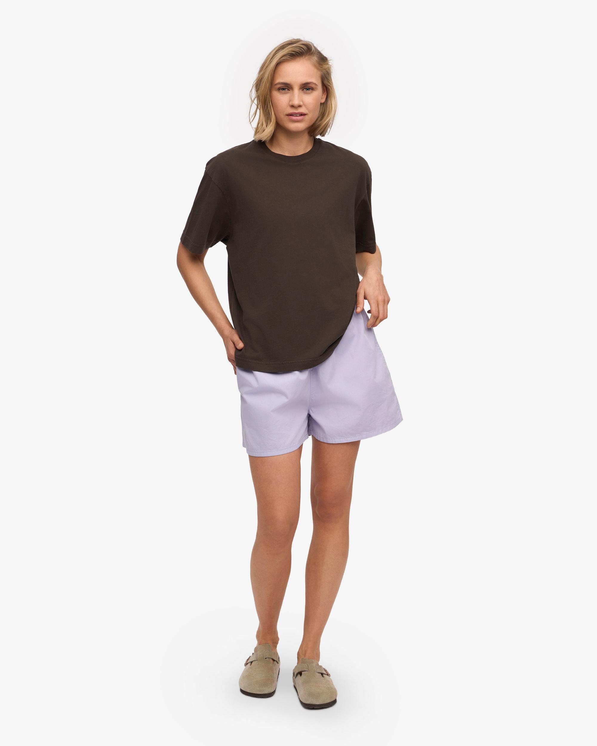 Oversized Organic T-Shirt - Coffee Brown Product Image