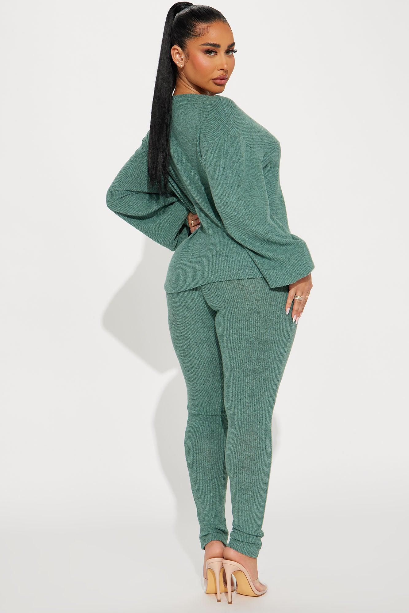 Comfy N Cozy Legging Set - Sage Product Image