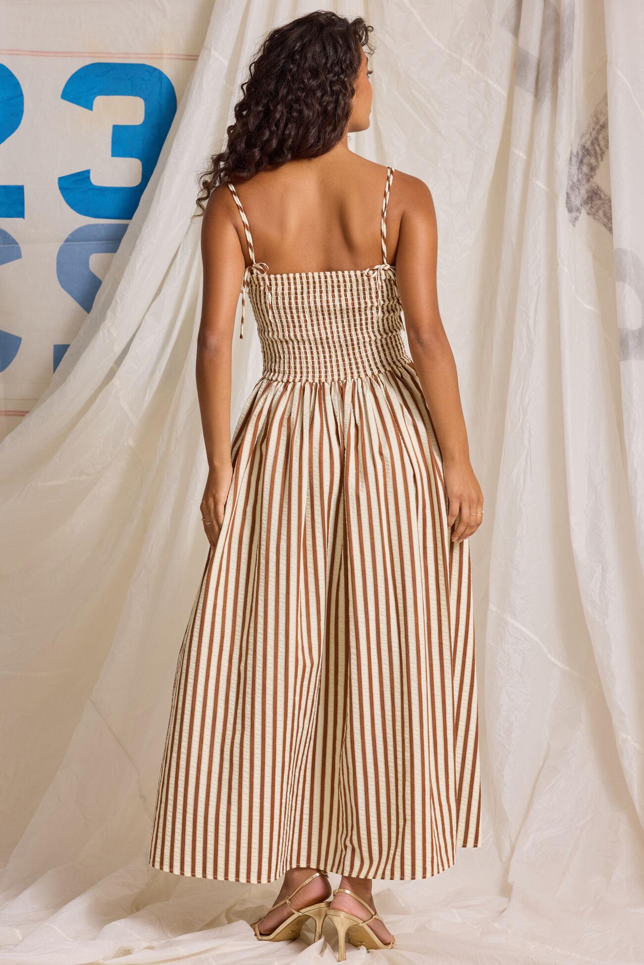 Josey Stripe Maxi Dress Product Image