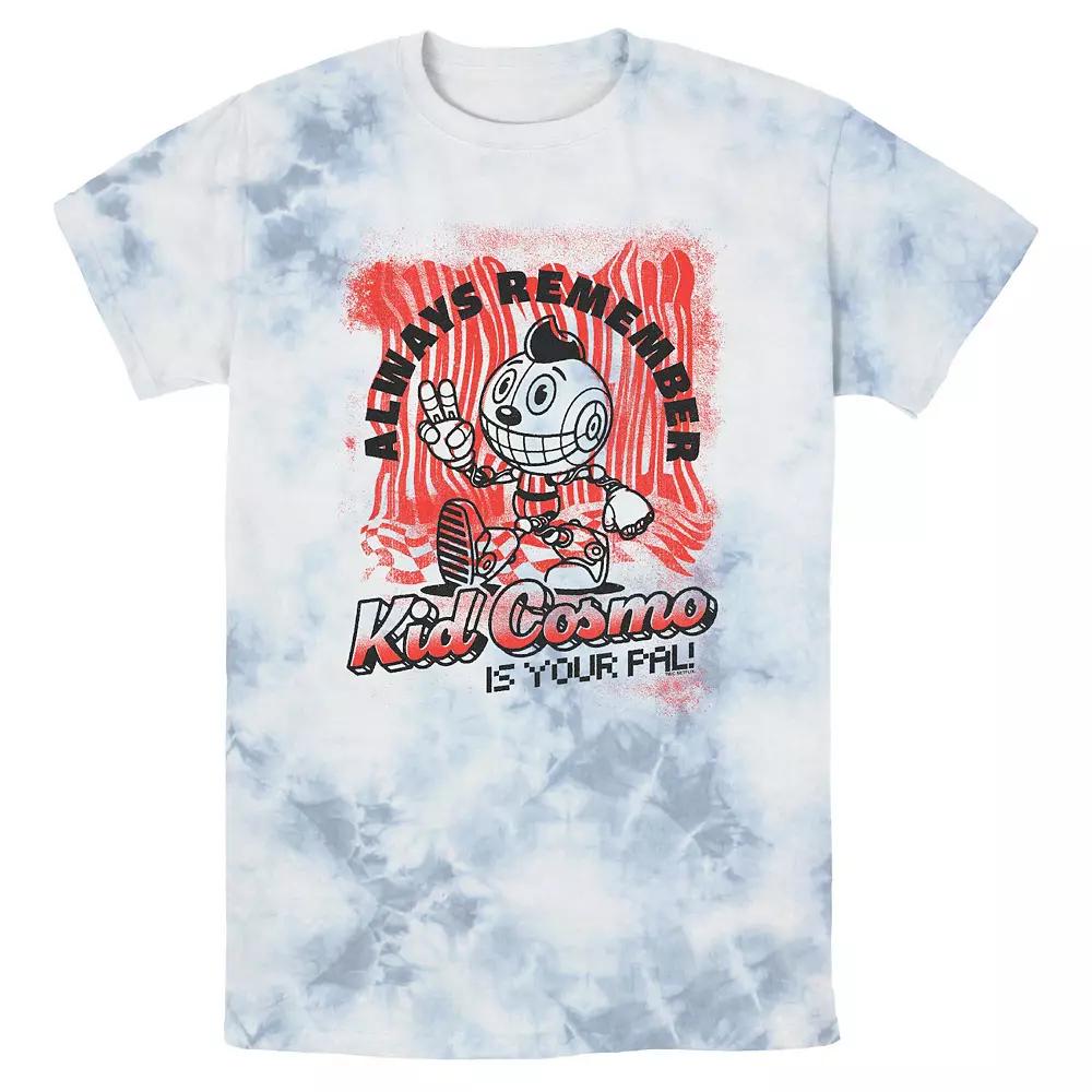 Men's The Electric State Kid Cosmo Is Your Pal Street Art Bombard Wash Graphic Tee,  Product Image