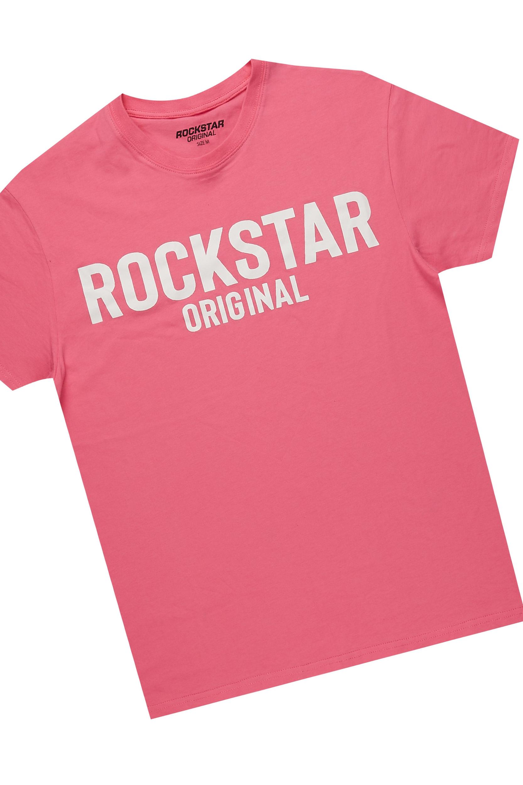 Sabrina Bubblegum Pink T-Shirt Short Set Female Product Image