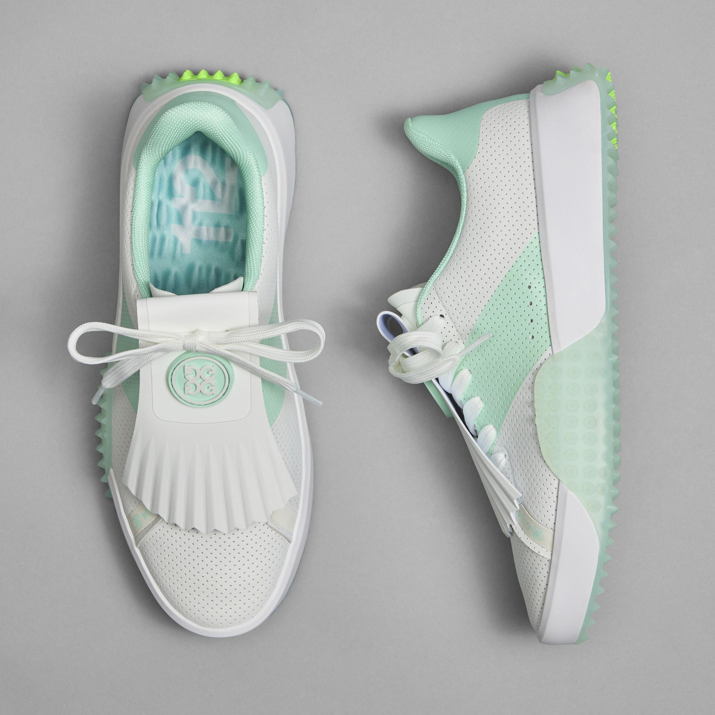 WOMEN'S G.112 PERFORATED SADDLE STRIPE KILTIE GOLF SHOE Product Image