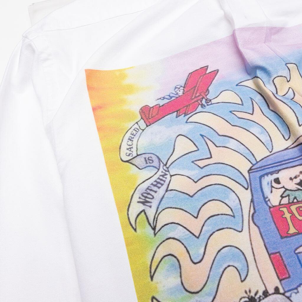 Road Trip Button-Down Shirt - White Male Product Image