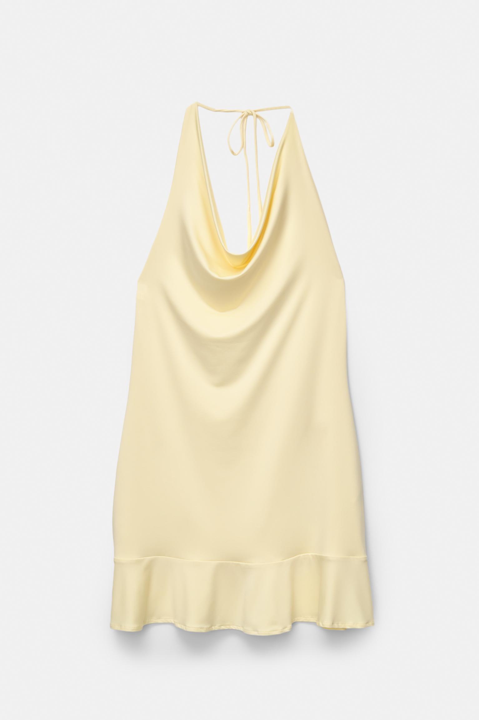 Short open back dress Product Image