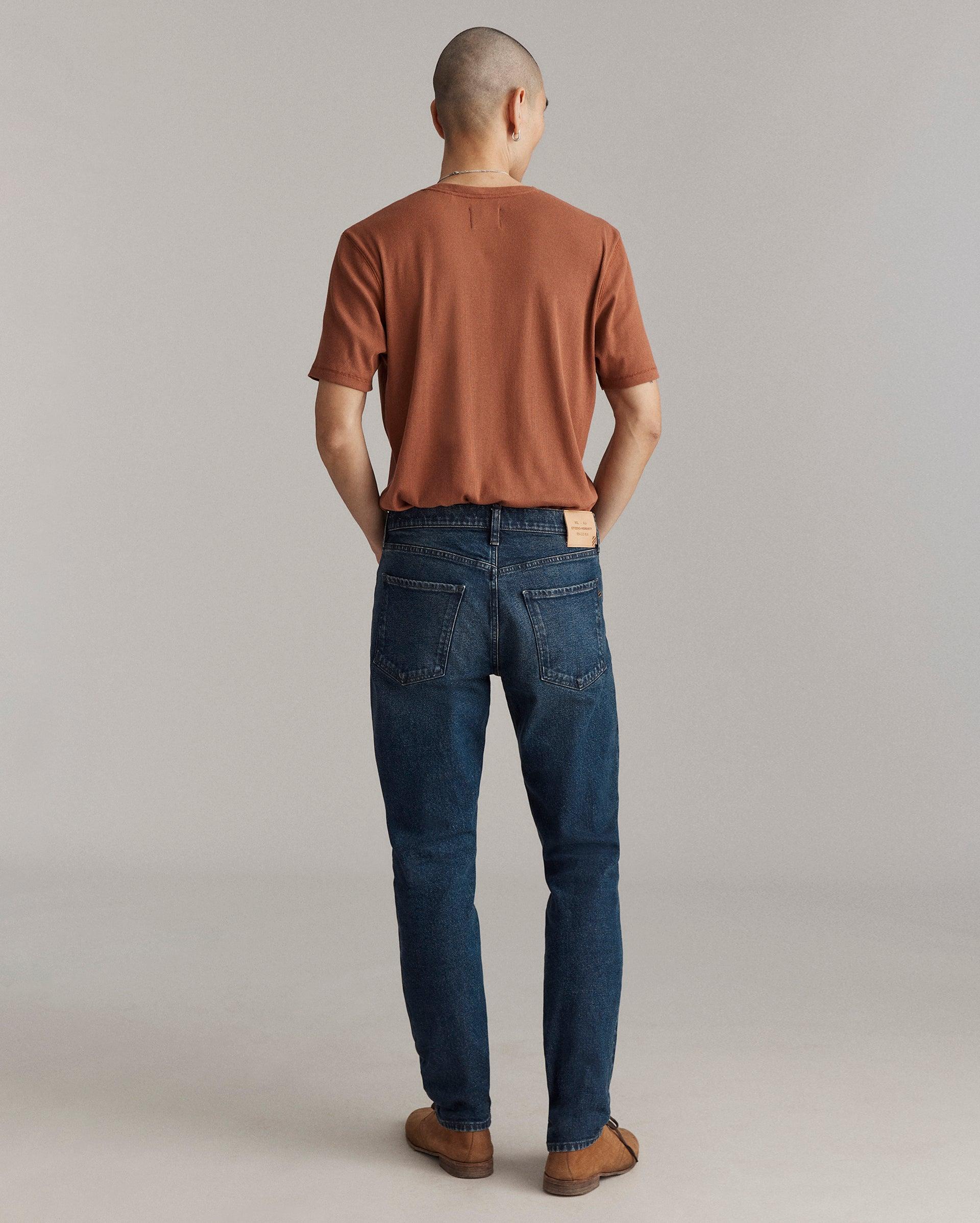 Short Sleeve Rib Crew -  Product Image