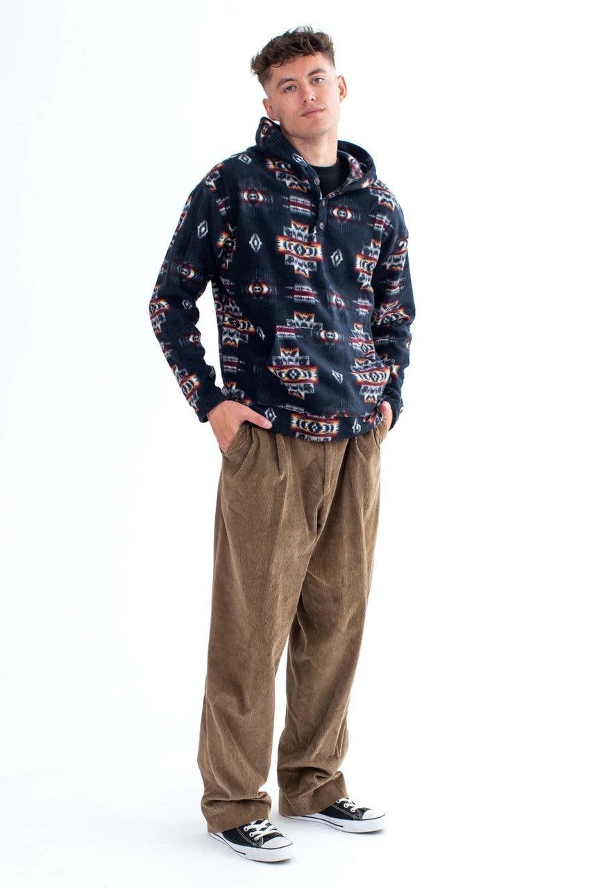 Blue Polar Fleece Hoodie Product Image