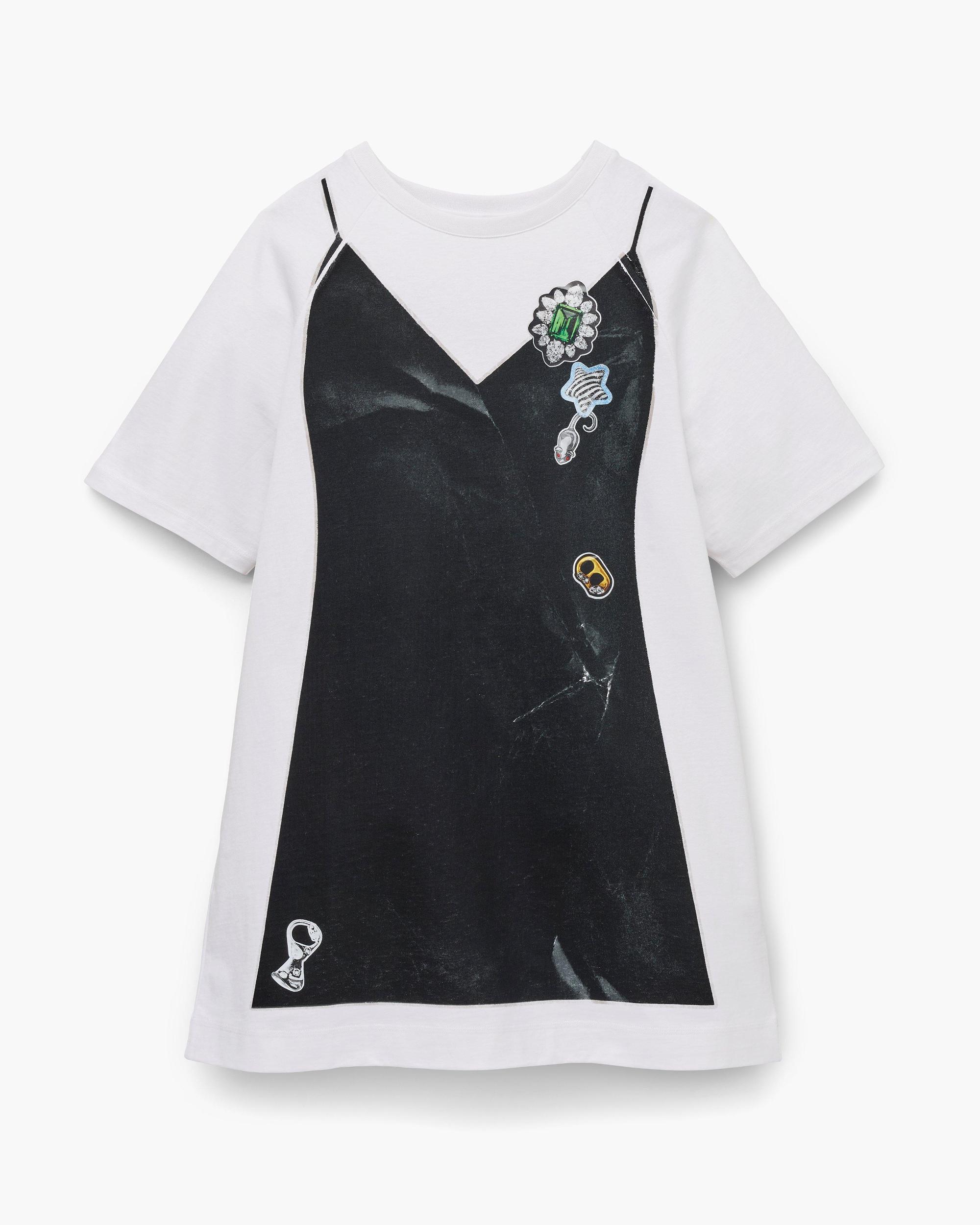 Trompe L'Oeil T-Shirt Dress Product Image