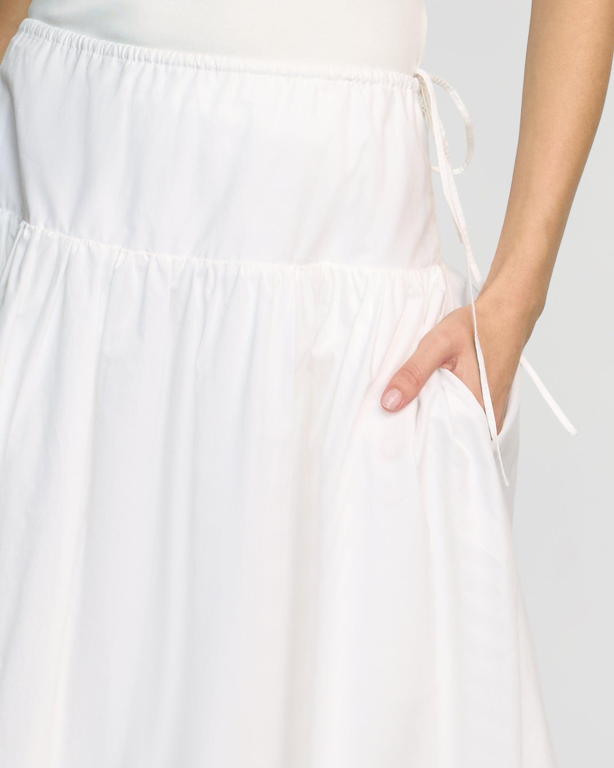 Bao Organic Cotton Drop-Waist Skirt Product Image