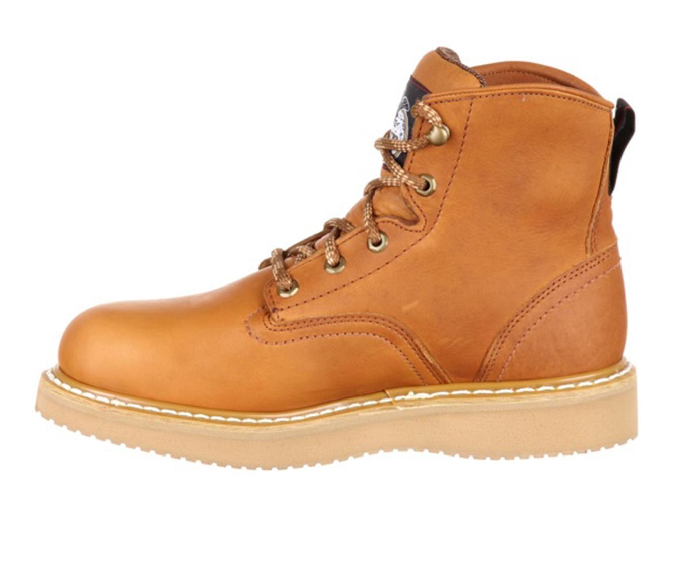 Men's Georgia Boot 6" Wedge Steel Toe Work Boots Product Image