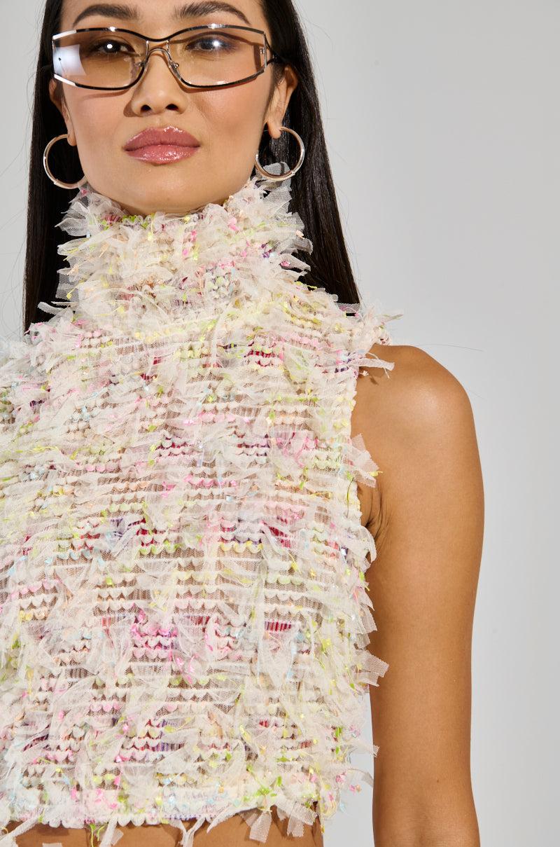 SWEET LIKE CANDY SLEEVELESS TOP Product Image