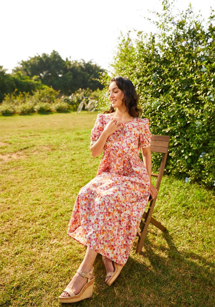 Exuding Ease Midi Dress Product Image