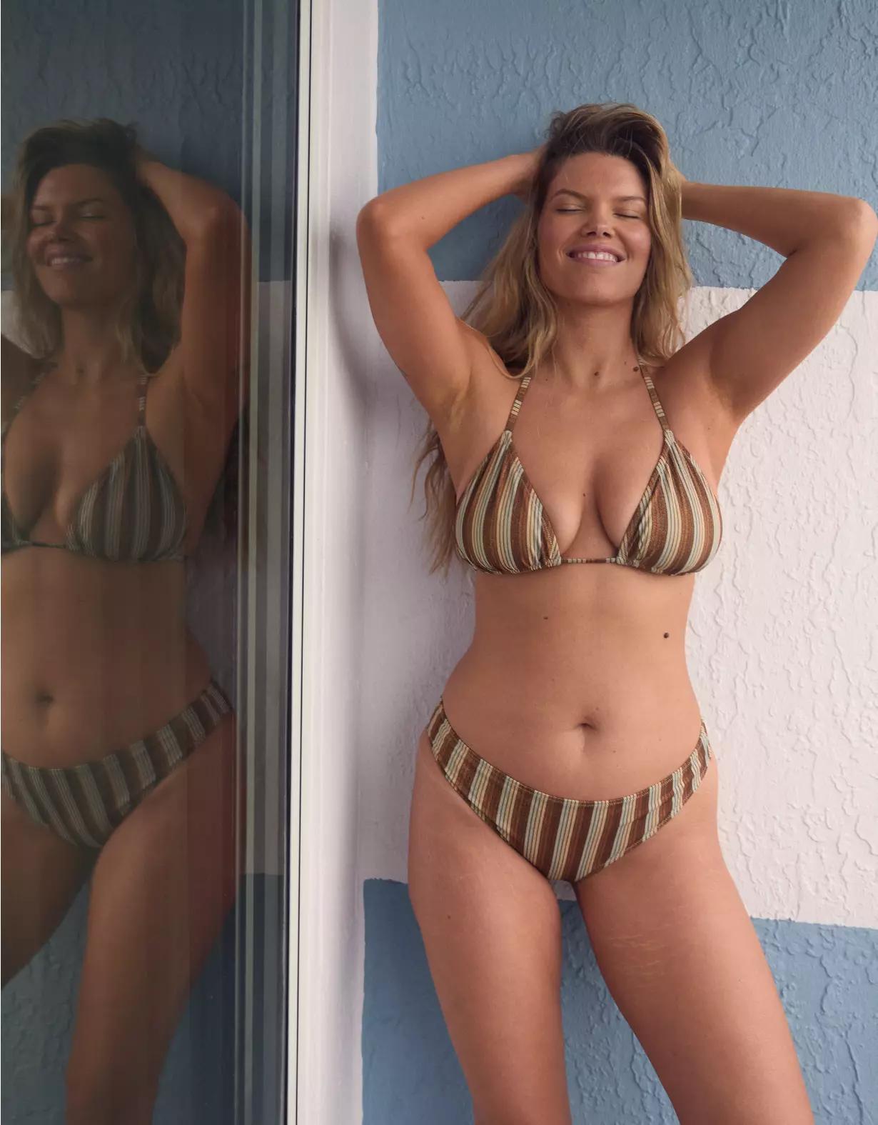 Aerie Sparkle Classic Bikini Bottom Product Image