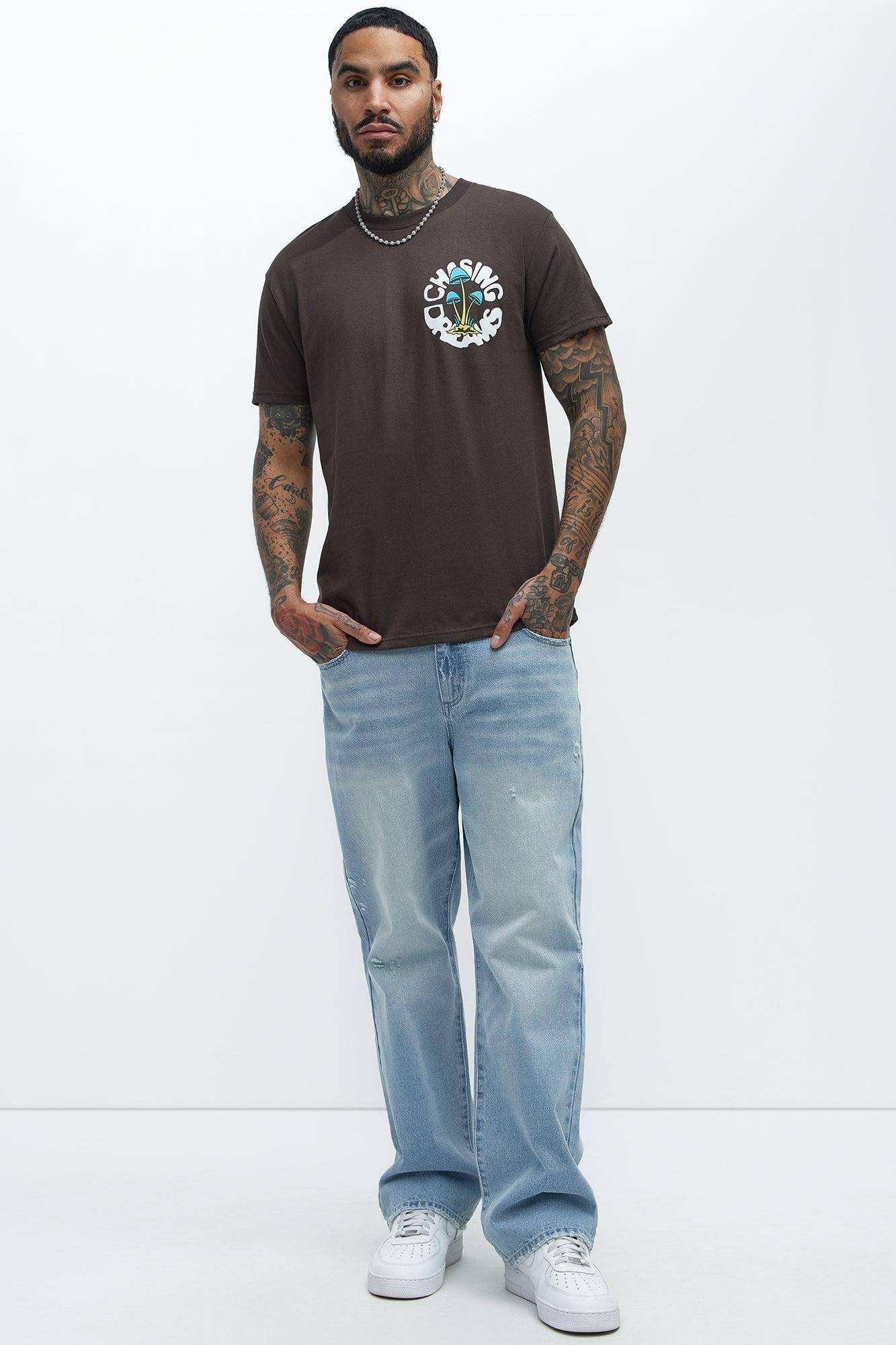 Making Dreams Come True Short Sleeve Tee - Brown Product Image