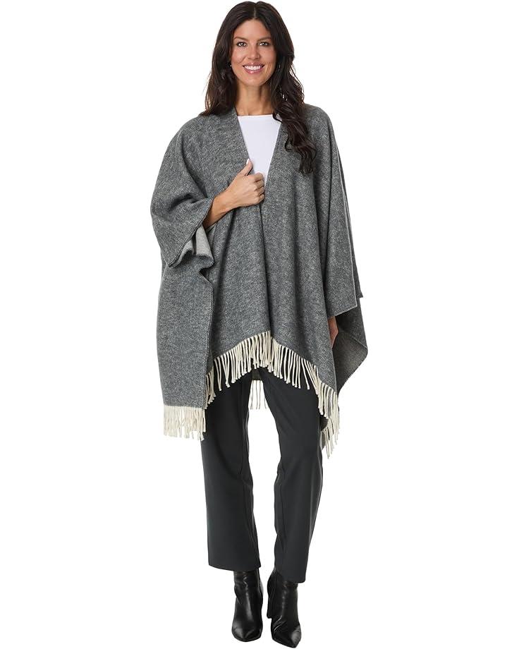 CozyChic® Shawl Collar Poncho Product Image