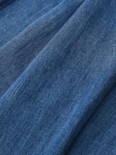 Denim Loose Straight Women Jeans Product Image