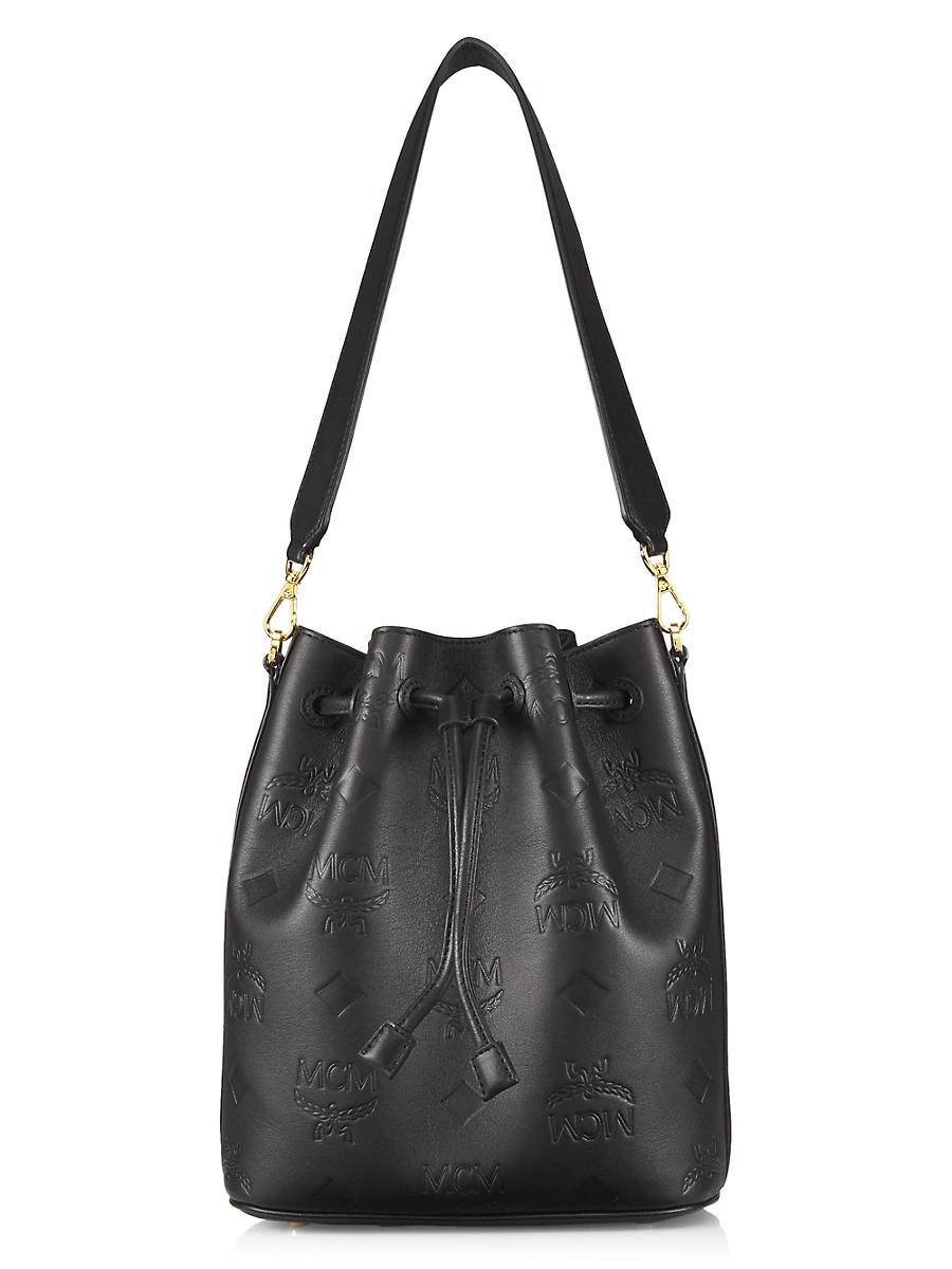 Womens Medium Dessau Leather Bucket Bag Product Image