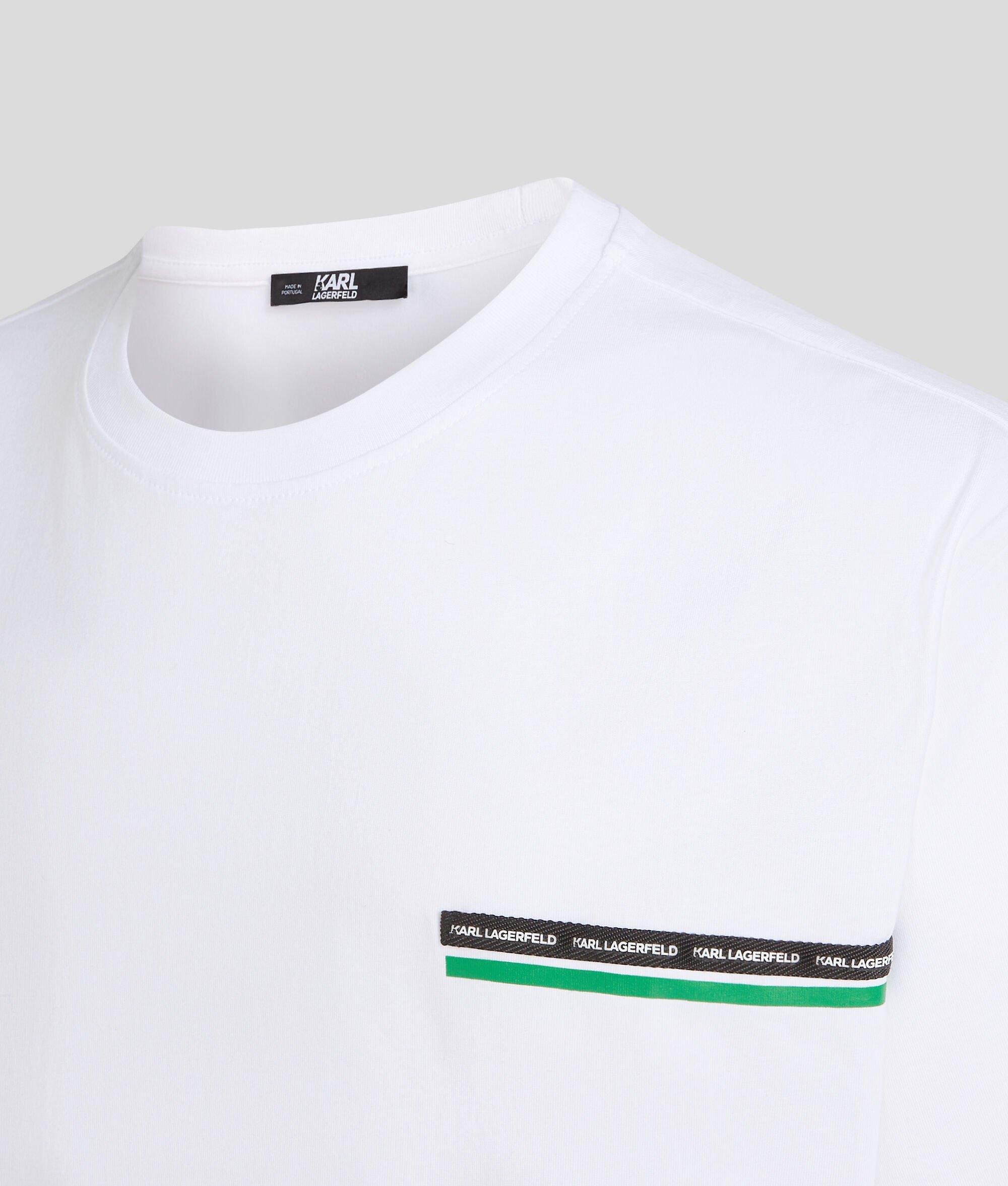 WOVEN TAPE STRIPE T-SHIRT Product Image