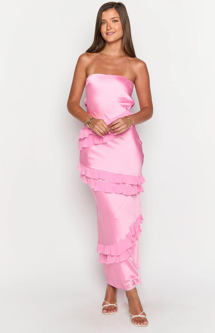 Sosa Pink Maxi Dress Baby Product Image