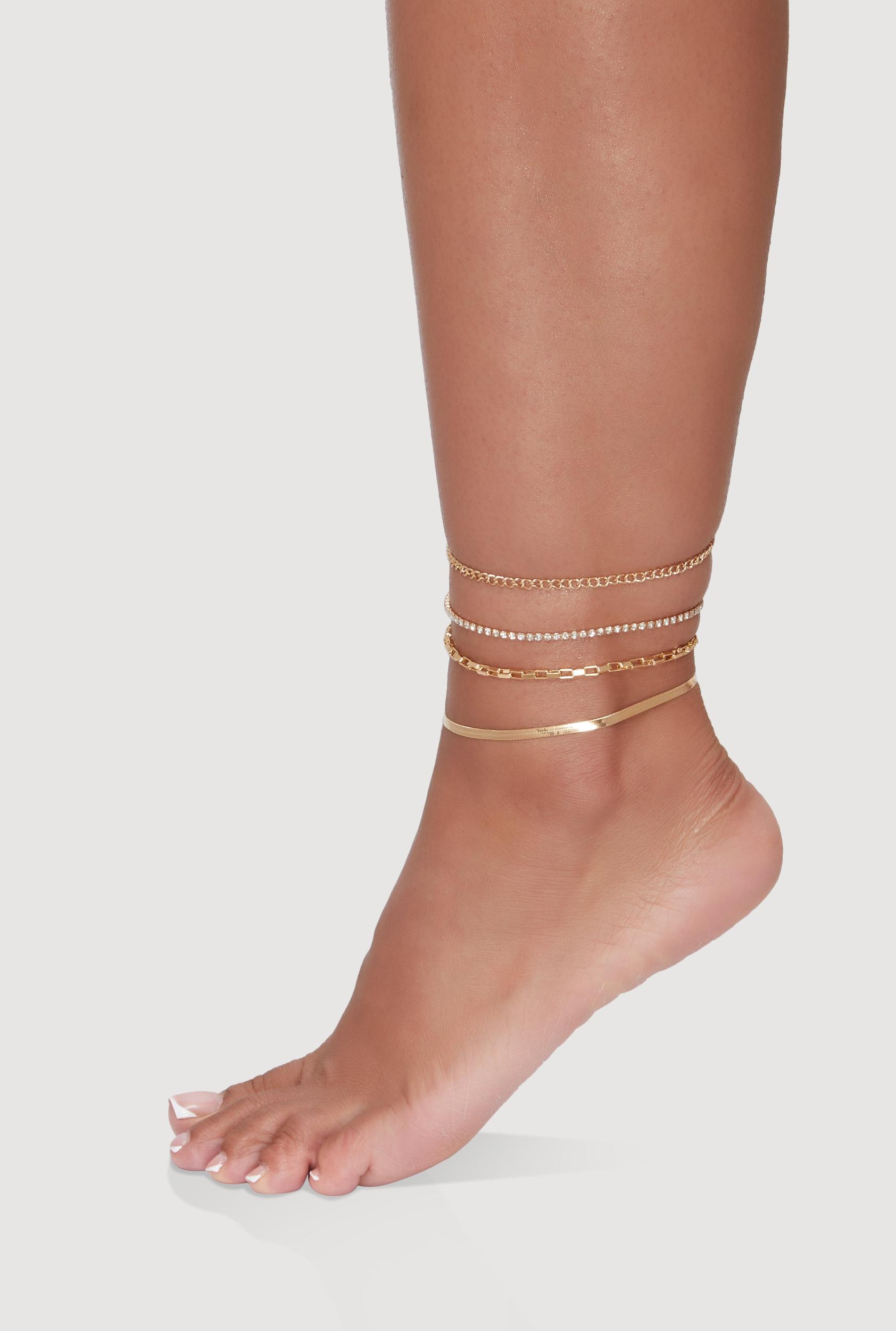 Metallic Hoop Earrings Set of 6 Male Product Image