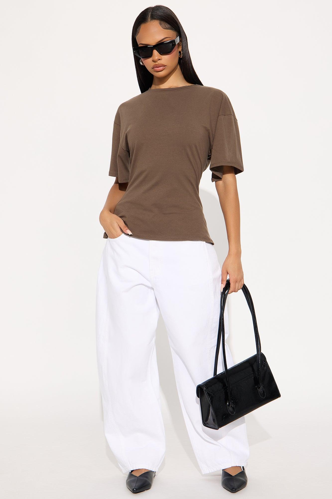 Latona Short Sleeve T Shirt - Grey Female Product Image