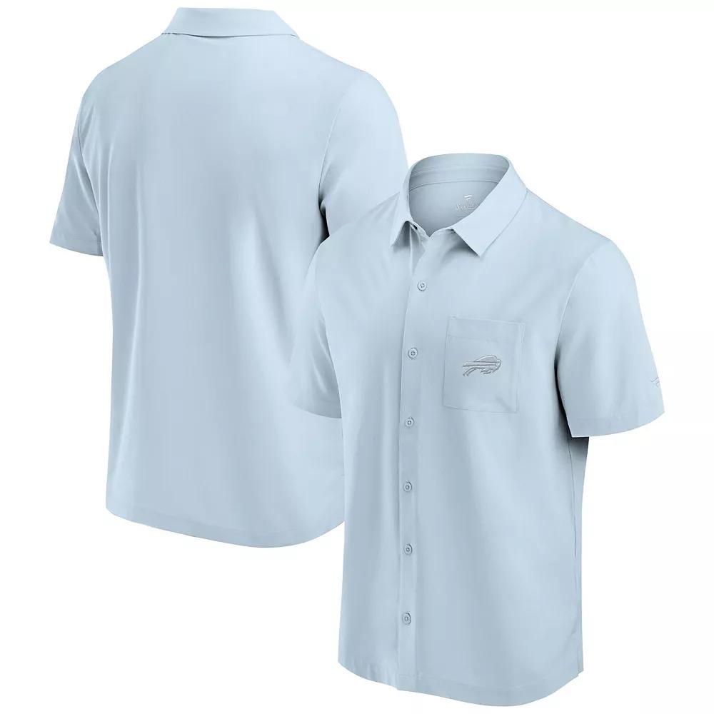 Men's Fanatics Light Pink Denver Broncos Front Office Button-Up Shirt,  Product Image