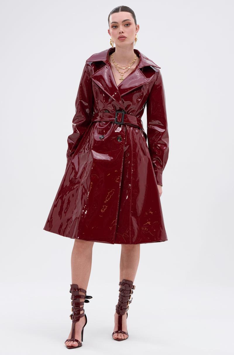 MITICA PATENT TRENCH COAT Product Image