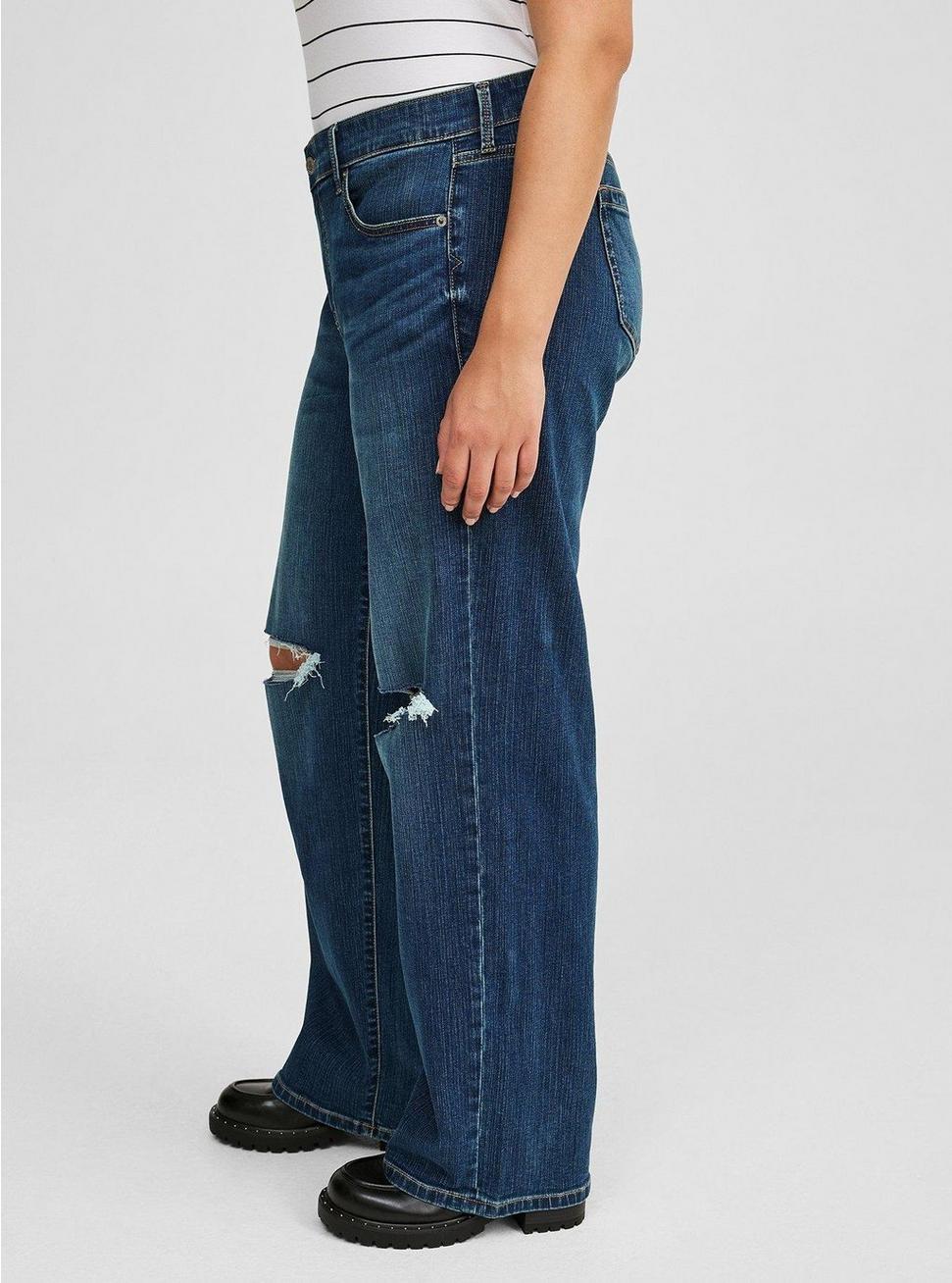 Perfect Wide-Leg Mid-Rise Jean Product Image