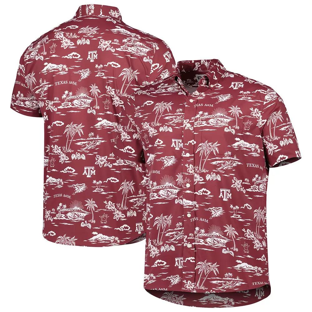 Men's Reyn Spooner Maroon Texas A&M Aggies Classic Button-Down Shirt, Size: 2XL, Red Product Image
