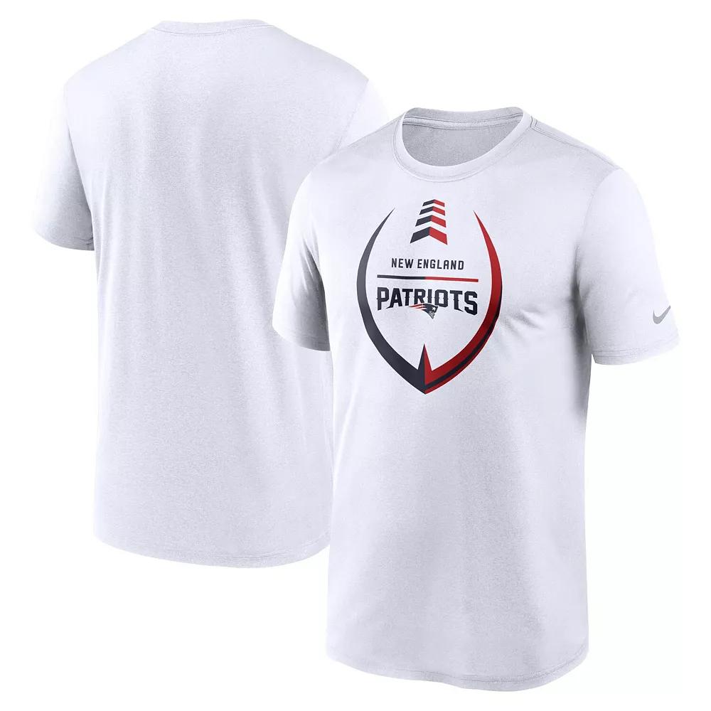 Men's Nike White New England Patriots Icon Legend Performance T-Shirt, Size: 3XL Product Image