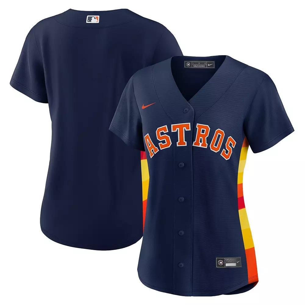 Women's Nike Navy Cleveland Guardians Alternate Official Replica Jersey,  Product Image