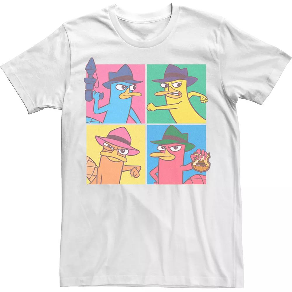 Disney's Phineas And Ferb Agent P Pop Box Up Men's Tee,  Product Image