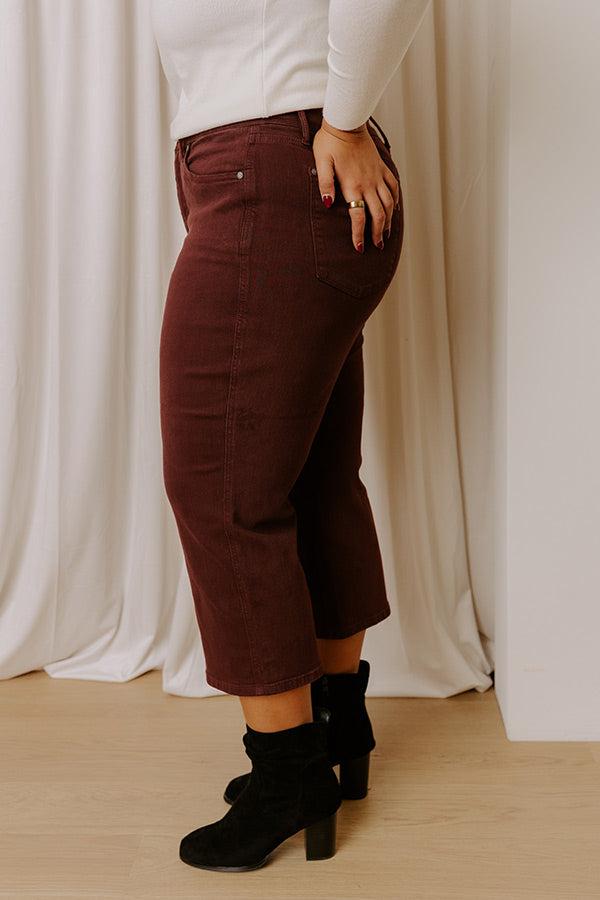 Judy Blue The Kenzo High Waist Wide Leg Jean Curves Product Image